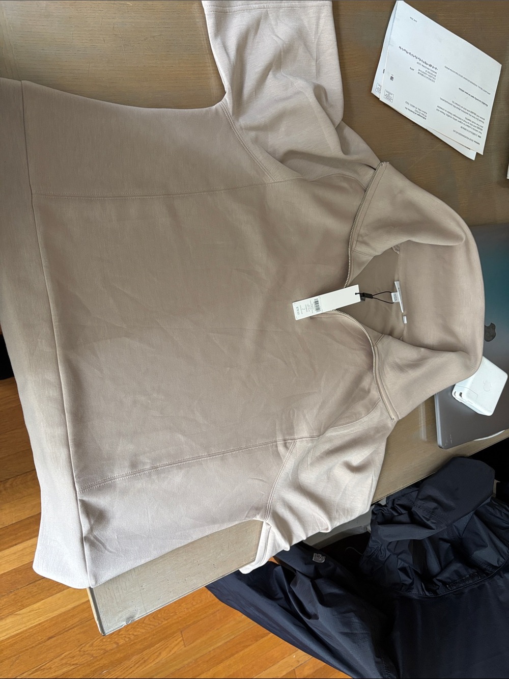 Chico's Short Sleeve Tee in Taupe